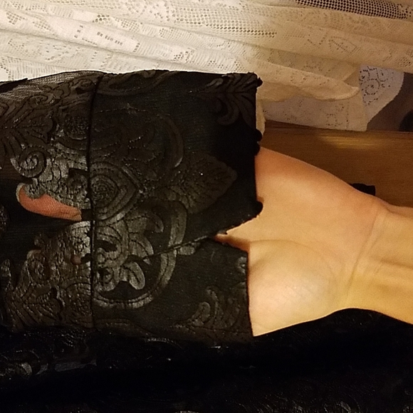 😍🍁👀NWT Boho Chic See Through Button Up Blouse - Picture 10 of 12